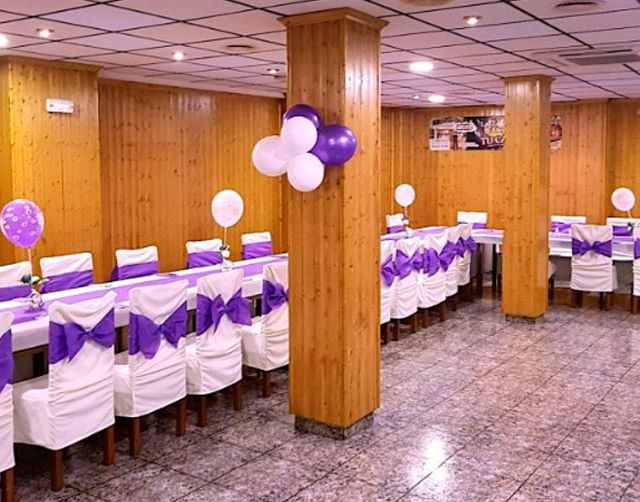 La Taberna Casera decoración de de mesas para un evento 
